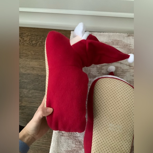 OLD NAVY Cozy CHRISTMAS Santa Mens’s Slippers Size X-Large 12-13 BRAND NEW - Picture 11 of 12